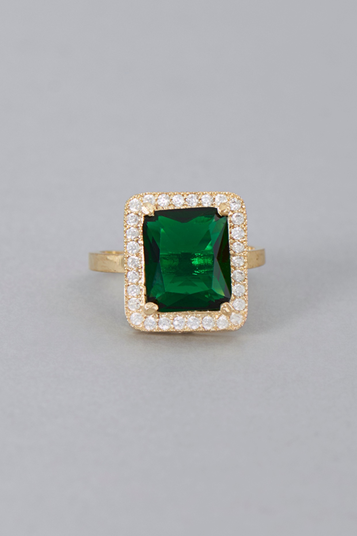 Buy Natural Emerald Gemstone Ring 925 Sterling Silver Ring Designer Emerald  Ring Large Emerald Ring May Birthstone Gift Ring Yellow Ring Online in  India - Etsy